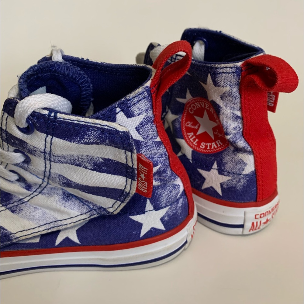 Converse Stars and Stripes shoes